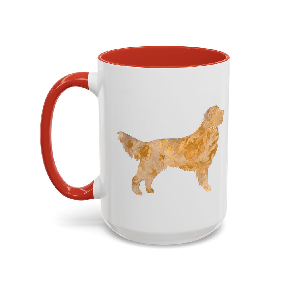 Golden Retriever Mug, Patriot Service Edition