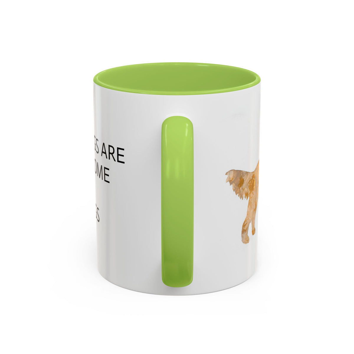 Golden Retriever Mug, Patriot Service Edition
