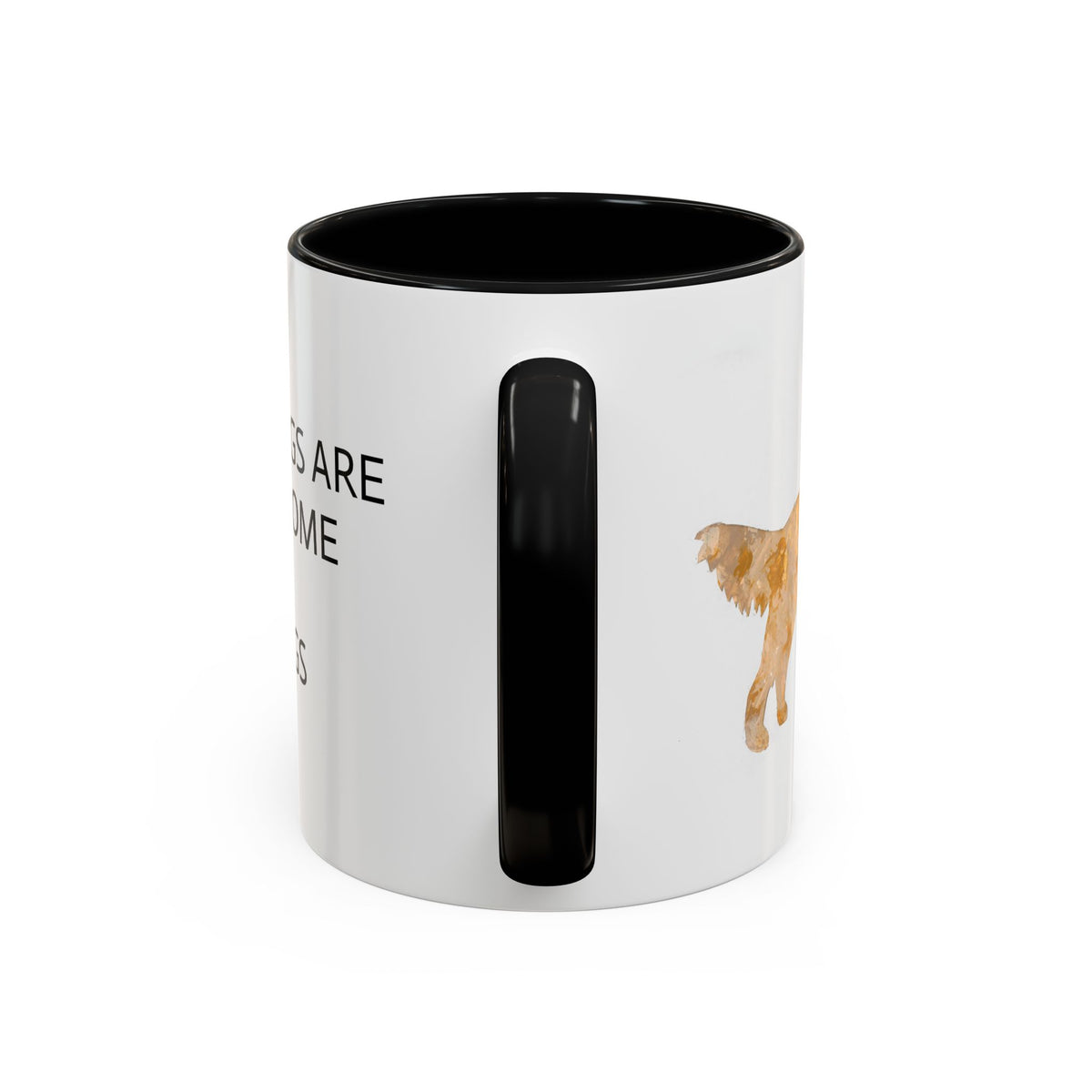 Golden Retriever Mug, Patriot Service Edition