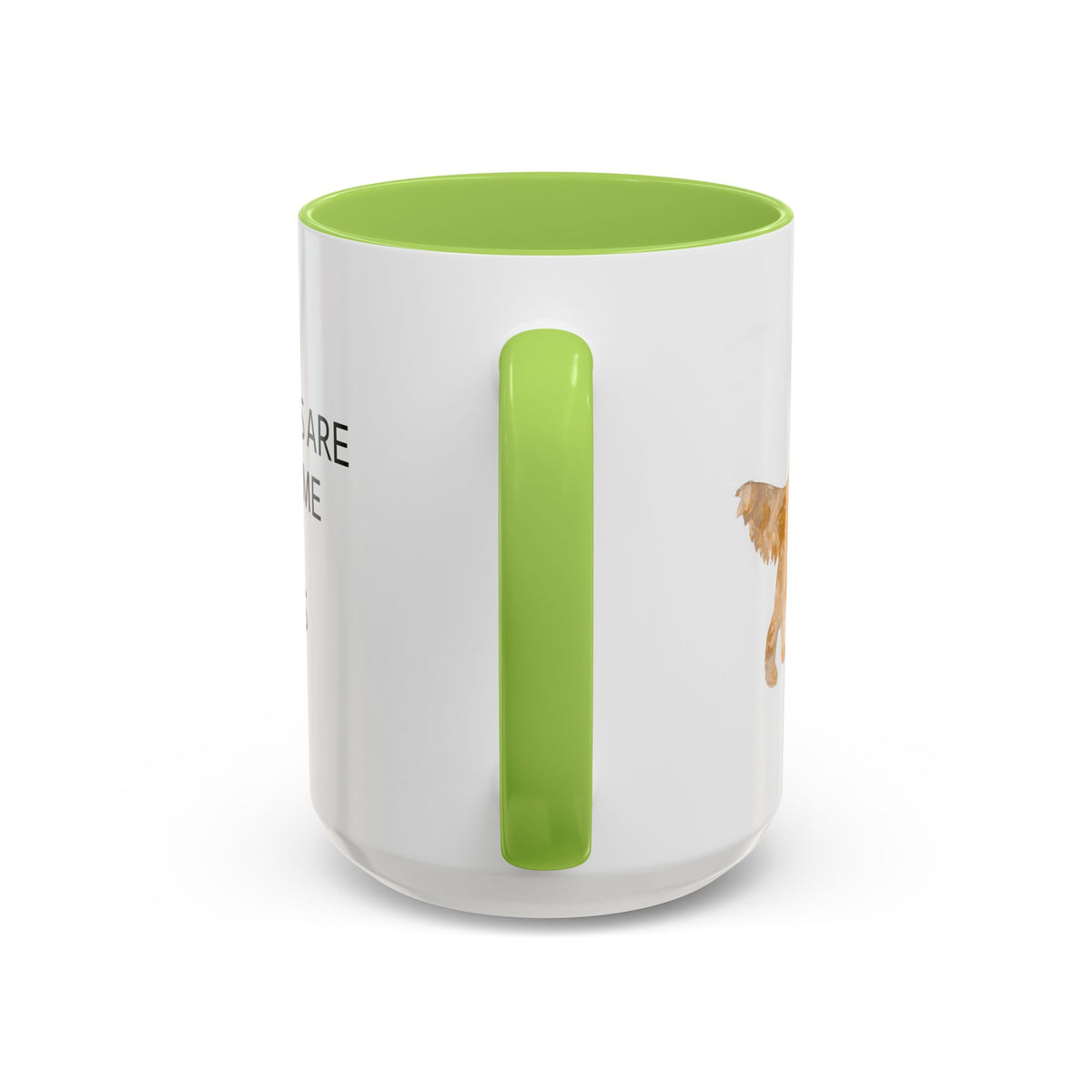 Golden Retriever Mug, Patriot Service Edition
