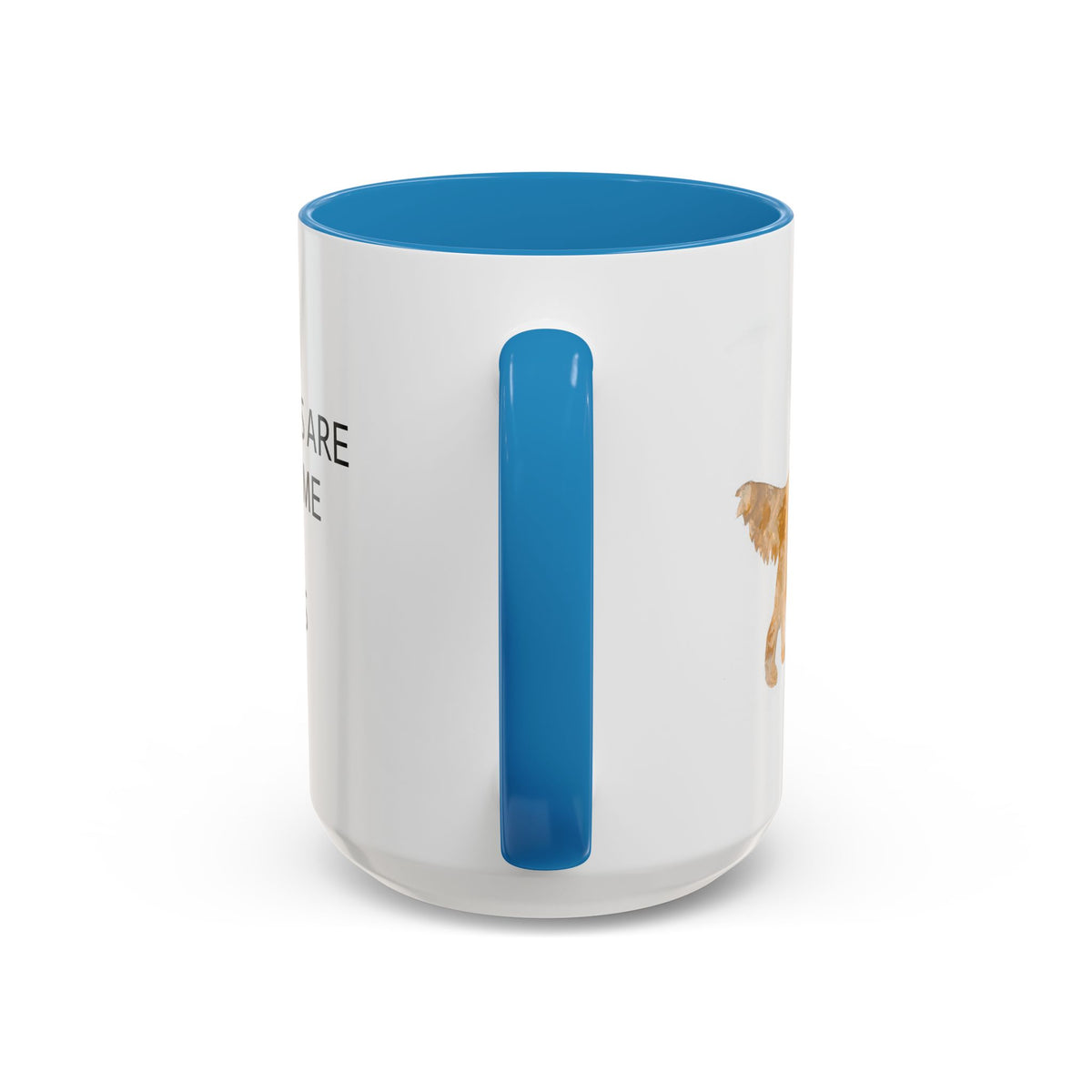 Golden Retriever Mug, Patriot Service Edition