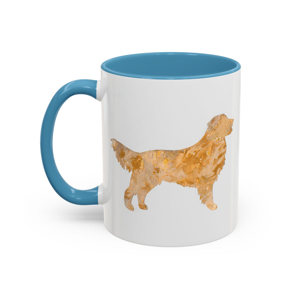 Golden Retriever Mug, Patriot Service Edition