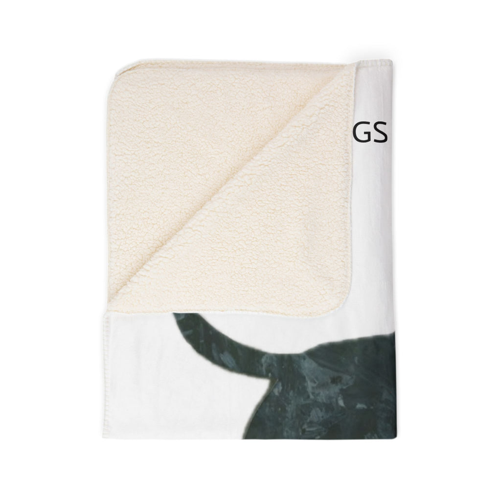Black Labrador Blanket, The Heroes and Heritage Edition, Service Dog