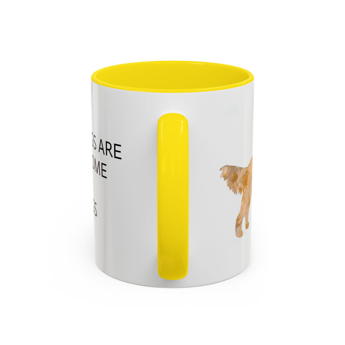 Golden Retriever Mug, Patriot Service Edition