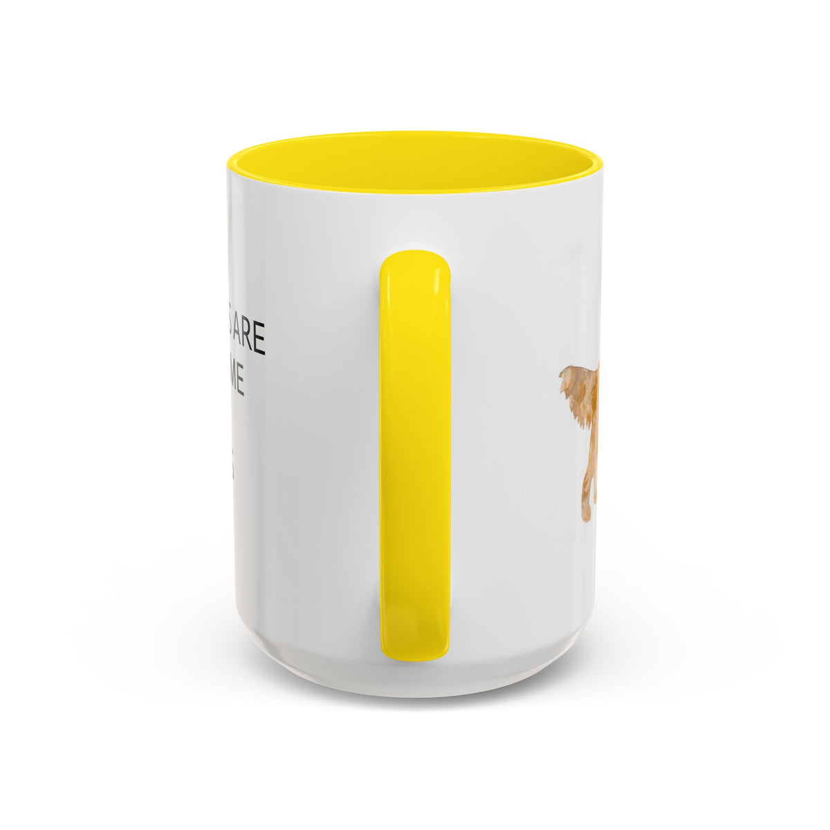 Golden Retriever Mug, Patriot Service Edition