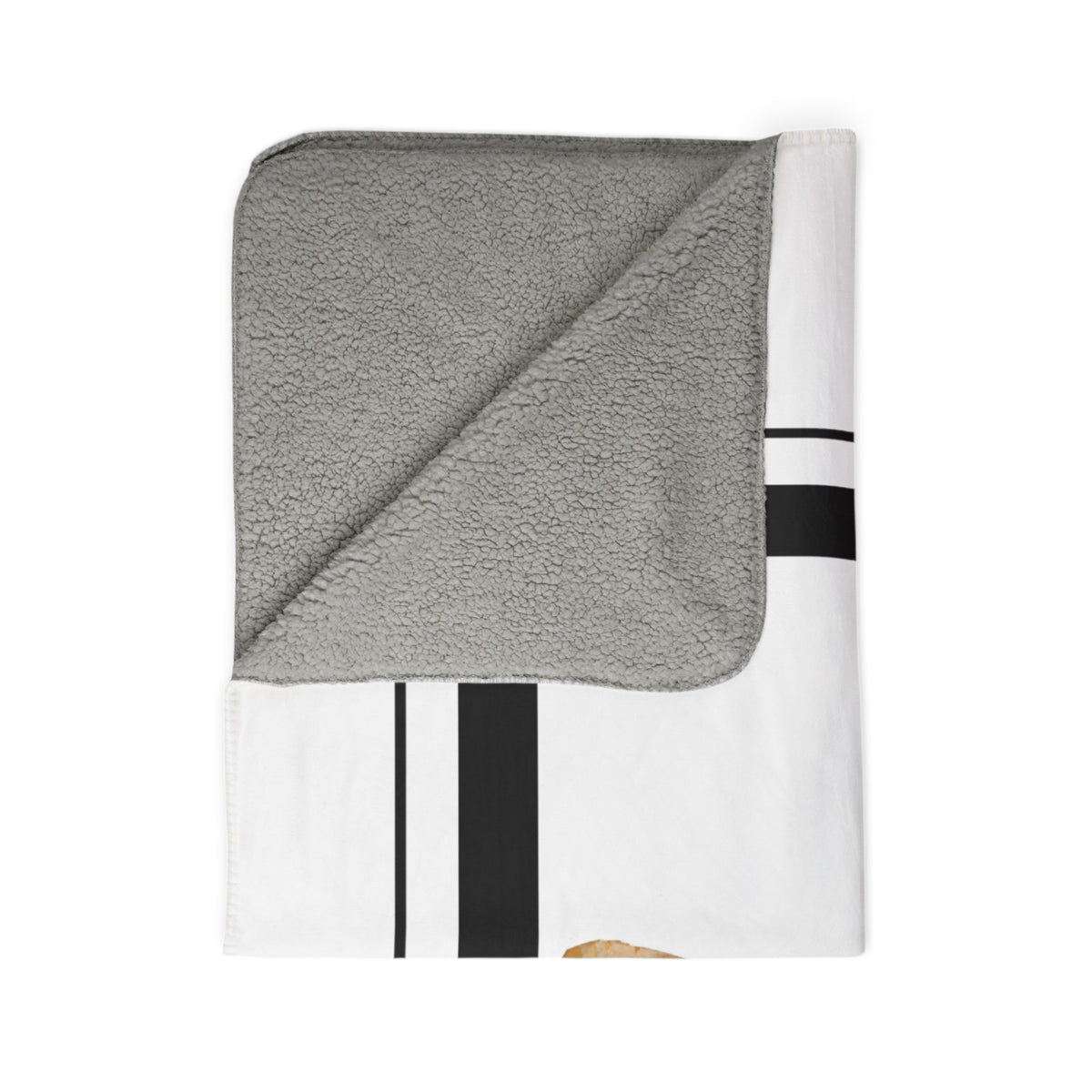 Golden Retriever Fleece Sherpa Blanket, part of the Fine Art Breed and Lodge Collection