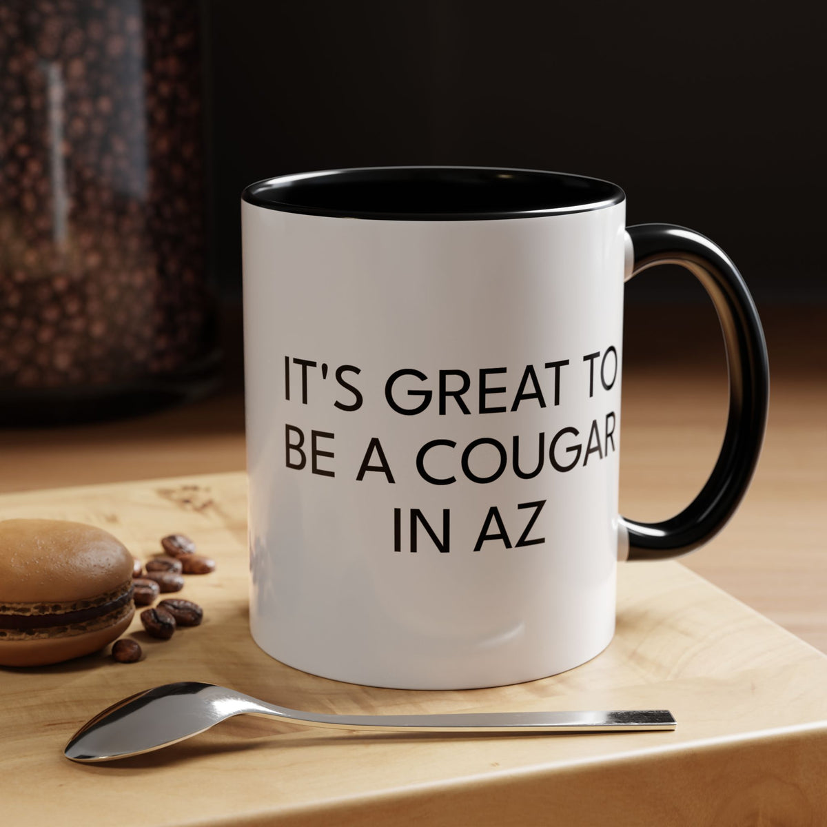 Cougar fans living in AZ will love this mug. Show you are proud of WSU everywhere you go