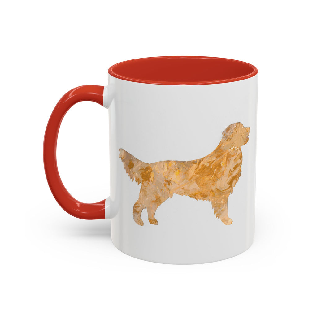 Golden Retriever Mug, Patriot Service Edition