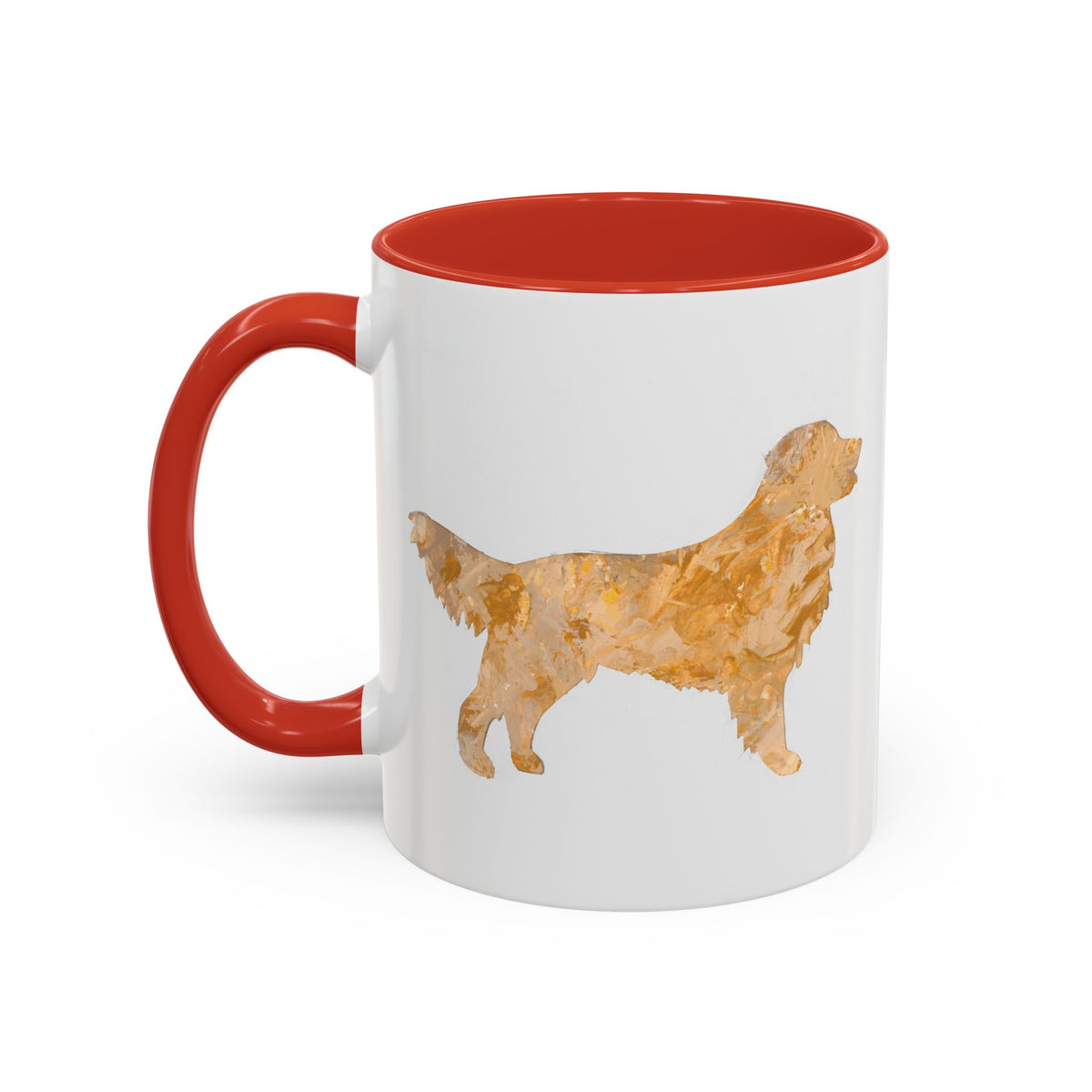 Golden Retriever Mug, Patriot Service Edition