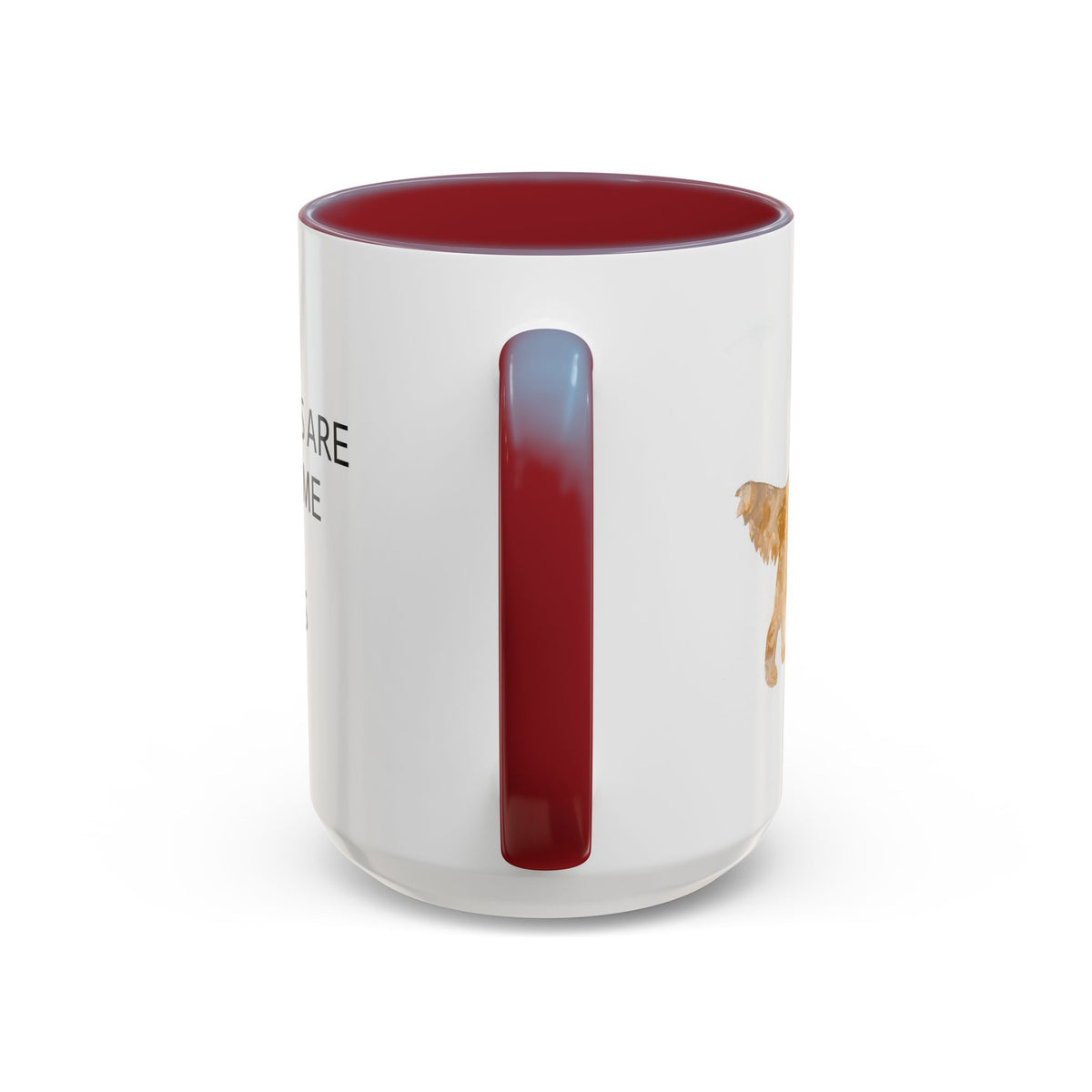 Golden Retriever Mug, Patriot Service Edition