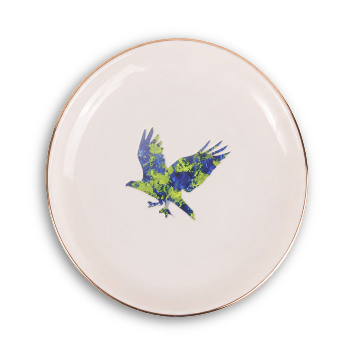 The 12s love their Hawks and this ceramic trinket tray is a great gift, keepsake or hallway decor