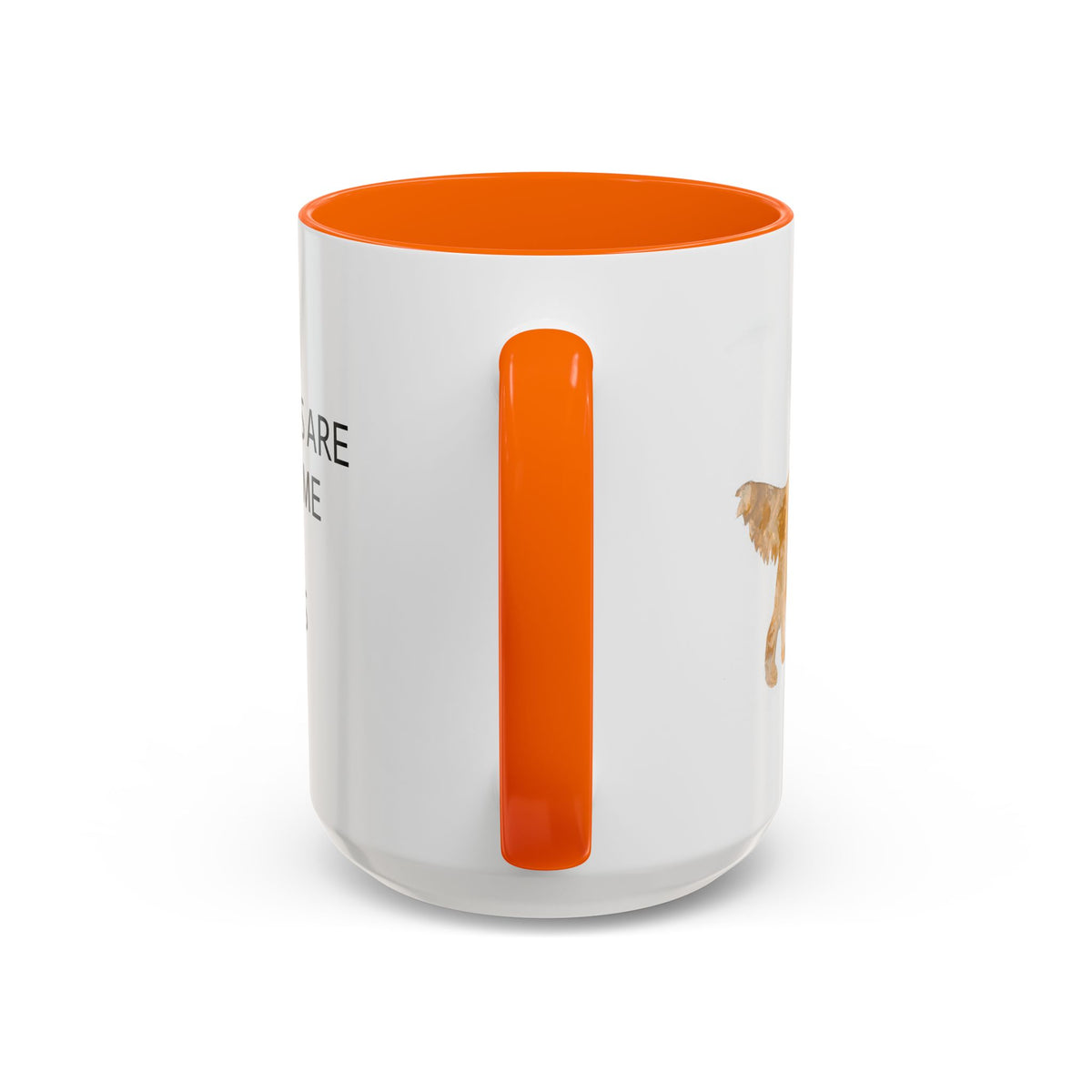 Golden Retriever Mug, Patriot Service Edition