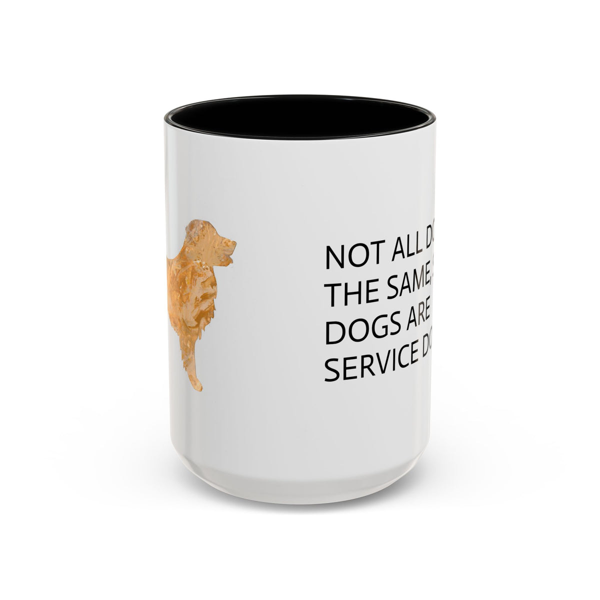 Golden Retriever Mug, Patriot Service Edition