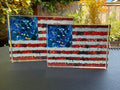 American Flag Acrylic Block – Original Painting
